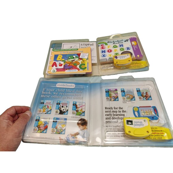 SET OF 2 LEAP FROG INFANT AND TODDLER ORIGINAL BOXES 1 Has Book & 1 Missing - Picture 3 of 3
